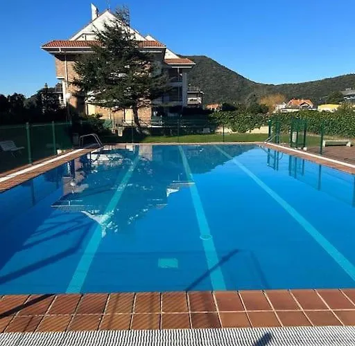דירה Playa De Berria -apartamento Con Piscina Y Vistas Al Mar Santoña